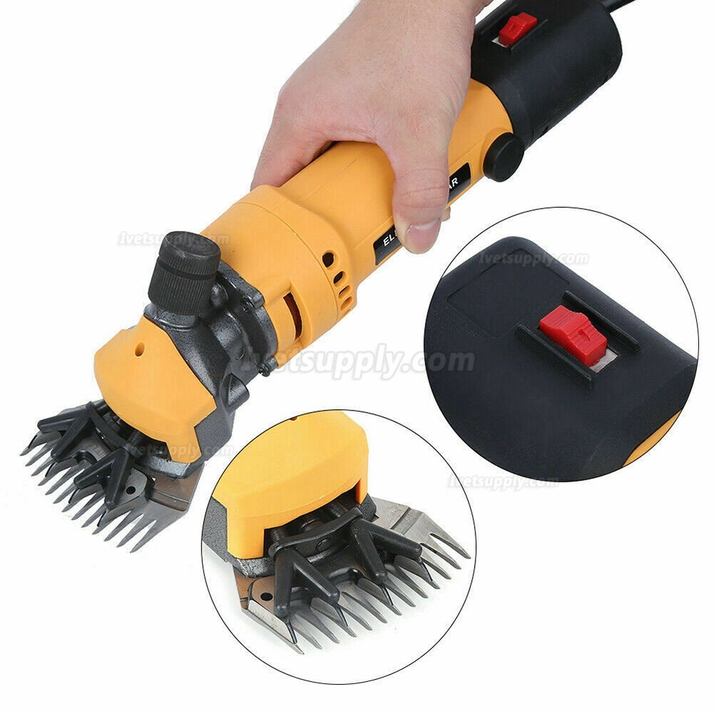 850W Electric Farm Supplies Sheep Goat Shears Animal Shearing Grooming Clipper